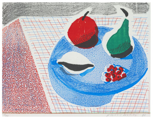 David Hockney, The Round Plate, 1986