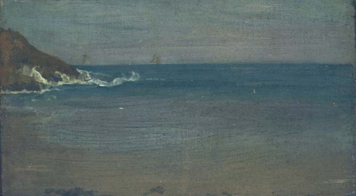 Whistler, Cliffs and Breaks, 1884 © The Hunterian, University of Glasgow