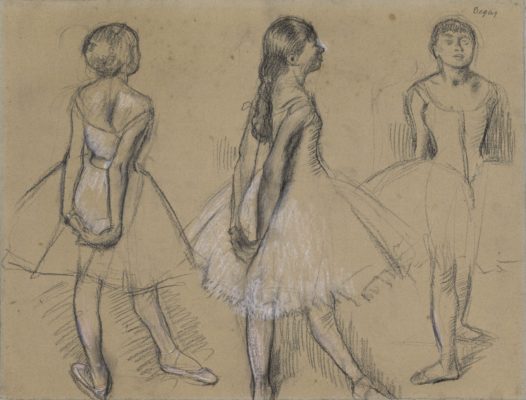 Degas, Three Studies of a Dancer