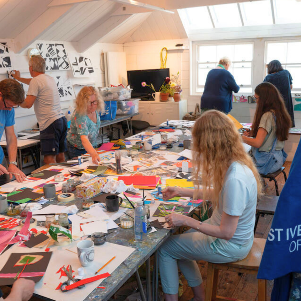 summer art workshops in the studio 