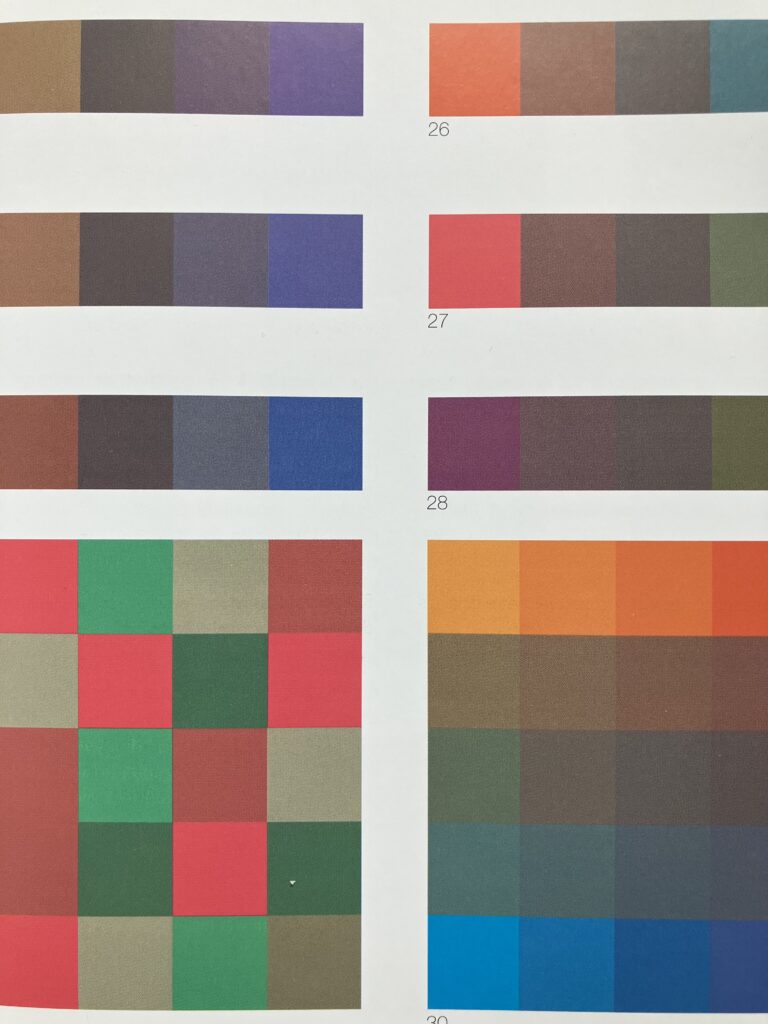 Johannes Itten Colour Contrast Chart