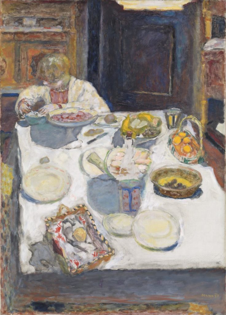 The Table 1925 by Pierre Bonnard 1867-1947