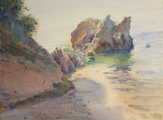 Coastline, Torquay, David Webb